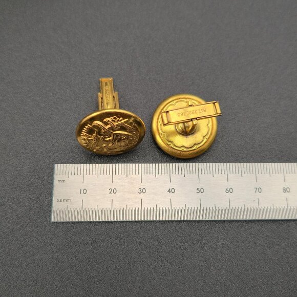 Seal Of The City of New York Men's Cuff Links A6338 - Picture 5 of 6